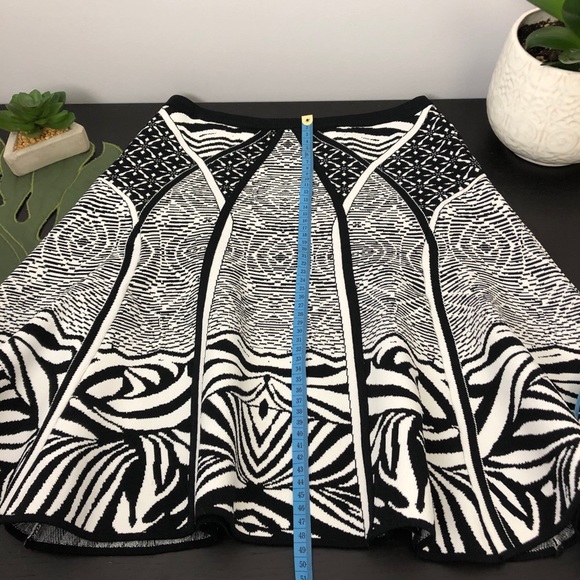 DVF Samara Fit and Flare Skirt - Zebra Tattoo - Picture 14 of 14